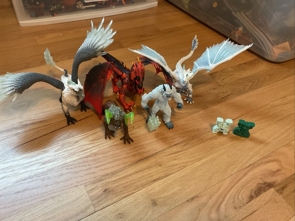 Schleich Eldrador Creatures Lot of 7