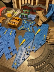 HUGE Lot Of TOMY Thomas & Friends Train Tracks PLARAIL Cars Everything & More!