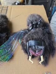 5 Vintage 1980s Coleco Sectaurs Hand Puppets Flying Bugs