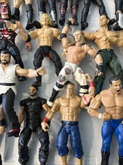 Lot of 30 WWE Loose Figures Elite Legends Basic Lots Of Variety