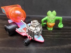 Vintage Rat Fink HydroRacers Rat Fink in Freeway Surfer 1990 Figure & Vehicle