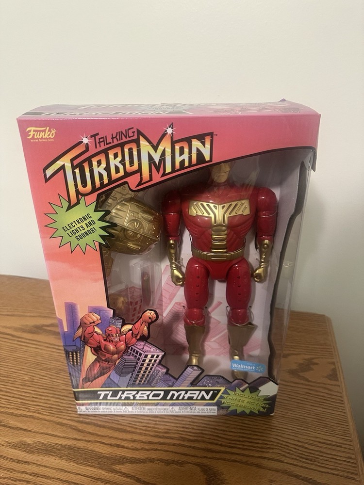 Funko 80-618 Talking Turbo Man Jingle All The Way Action Figure