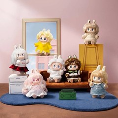 POP MART Labubu The Monsters Hair Salon Seriers Plush Pendant Dolls in Open Box