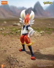 BLOKEES POKEMON CLASSIC VERSION-L NO. 0815 CINDERACE MODEL KIT ENGLISH PACK