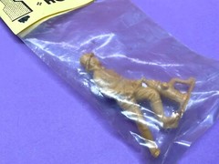 3 Vintage FIREMAN Chimneyville Hobbies 3 Inch Resin Plastic Figures Unpainted
