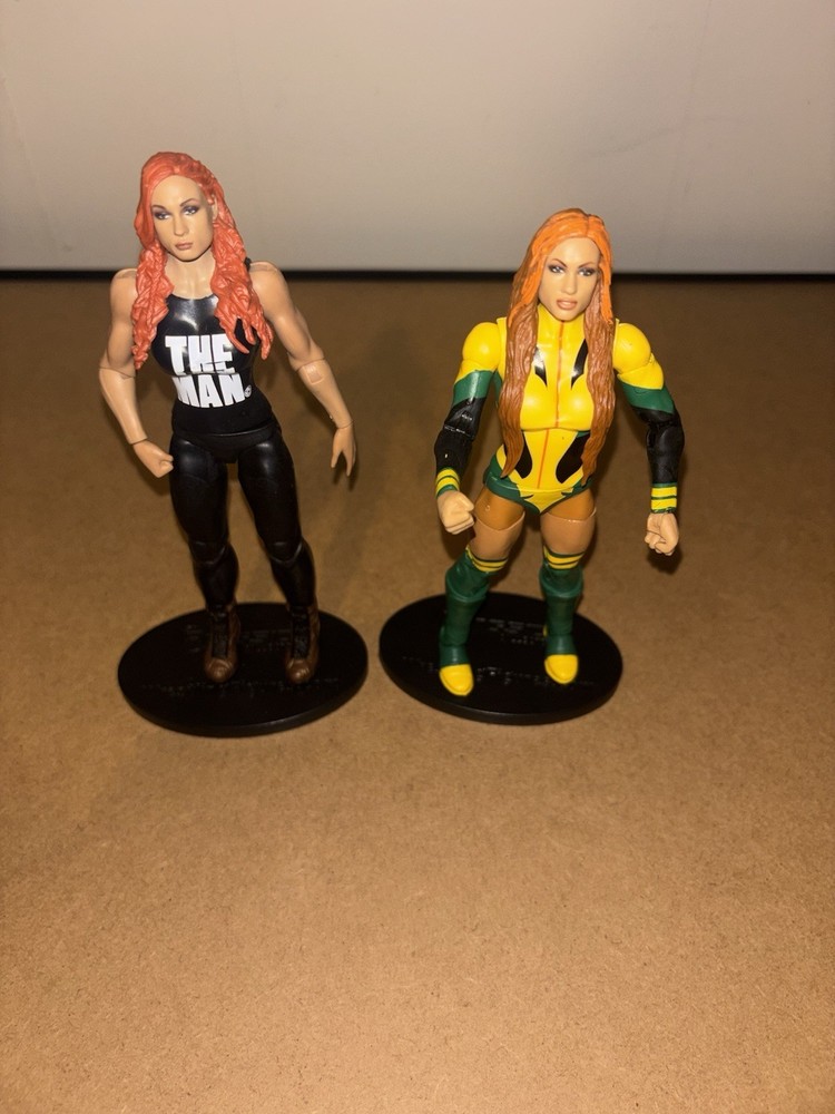 Becky Lynch Elite Series 112 & Series 103 Basic Mattel Lot Of 2