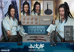 Eleven&Kai Studio Sasaki Kojiro 1/6 Action Figure Model Collection with 2 Head