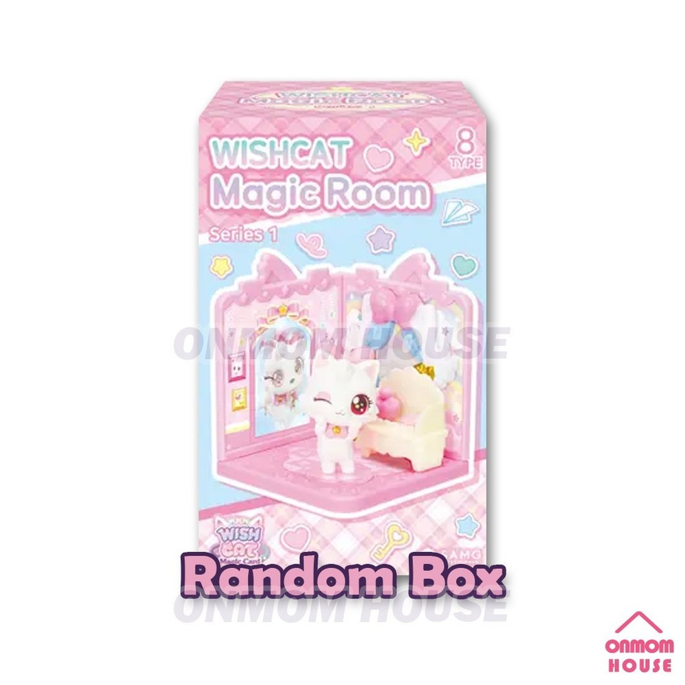 Wishcat Magic Room Vol.1 8 Types Mini Figure Set Korean Toy 2026