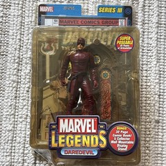 Marvel Legends Series III Daredevil Action Figure Toy Biz 2002 W/ Comic NEW