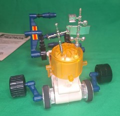 Micronauts Alphatron Mego Vintage 1979 100% Complete Figure Working Motor