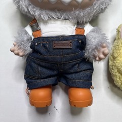 POP MART Authentic Labubu Fall In Wild Series Big Plush Doll 38cm & Wacky Mart
