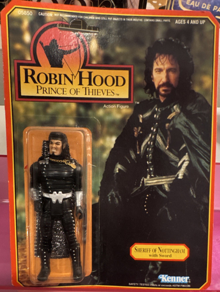 Kenner Robin Hood Prince of Thieves Sheriff of Nottingham Action Figure w/ Sword