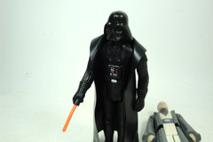 Vintage Star Wars Darth Vader 1977 Kenner ANH Hong Kong Original Figure w Anakin