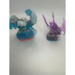 Activision Skylanders Figures Blizzard Chill Cynder Blue Purple Excellent Bundle