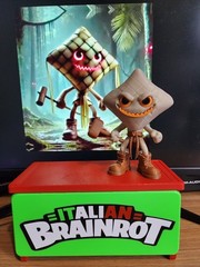 Ketupat Kepat – Italian Brainrot toy Limited Edition Physical