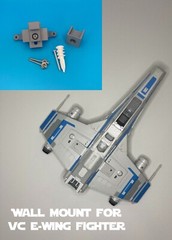 Starship Wall Mount for Star Wars Vintage Collection E-Wing Fighter Ahsoka VC341