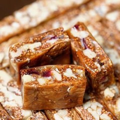 Black Sesame Cranberry Fig Pie, Fig and Walnut Two in One, No Additives Made wit