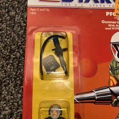 Vintage Coleco “StarCom” PFC Al Evans Carded 1986.