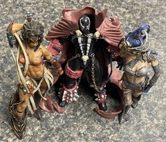 Spawn Classic Action Figure Lot Of 3 Tiffany II, LILITH, Spawn Vtg 2000 READ