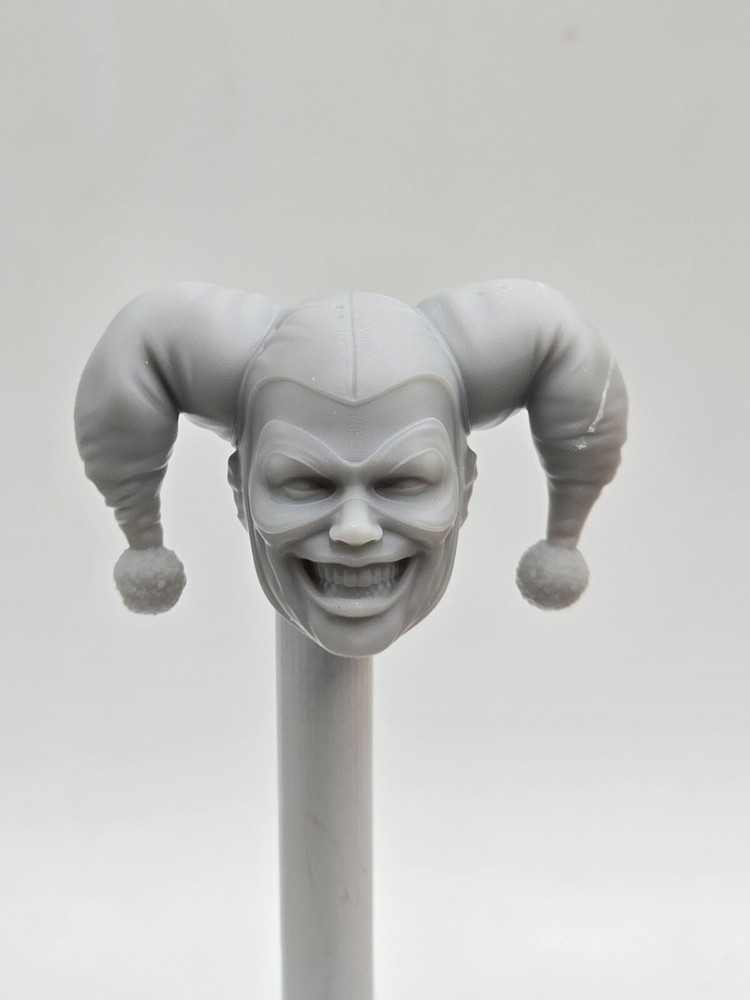 3d Print HARLEY QUINN HEAD 1:12 6″GI Joe Classified/Marvel Legend