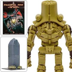 Pacific Rim Cherno Alpha Jaeger 4 Inch Figure Playset & Comic Book McFarlane