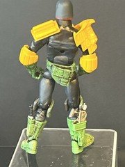 2007 Marvel Judge Dredd 6″ Action Figure Legendary Comic Book Heroes
