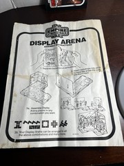 VINTAGE KENNER STAR WARS 1981 DISPLAY ARENA MAIL AWAY OFFER 100% COMPLETE W BOX!