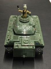 Vintage GI Joe Mobat Tank Vehicle 1982 Steeler Figure Complete w Manual, Card!