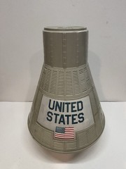 Vintage GI Joe Official Space Capsule & Astronaut Space Suit & Box 1966 Hasbro