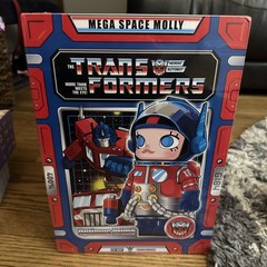 POPMART MEGA SPACE MOLLY 400% OPTIMUS PRIME ✅ New Sealed ‼️US Seller