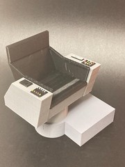 CUSTOM STAR TREK MEGO CAPTAIN CHAIR for 8″ FIGURE 1/9 SCALE MEGO SWIVEL (P19)