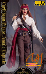 IN STOCK New BBK BBK017 1/6 Caribbean Pirate Sophia 12″ Figure Fast Ship