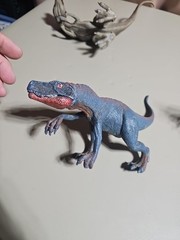 Lot of 3 Schleich Plastic Dinosaur Action Figures .