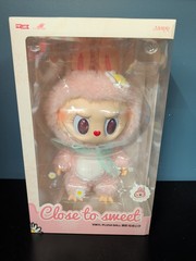 Pop Mart Labubu Mokoko Close to Sweet Vinyl Plush Doll (PopLand Exclusive) – New