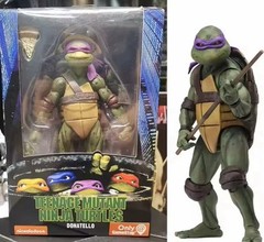 4pcs TMNT 1990 Movie Action Figures Set Raphael Leonardo Michelangelo Donatello