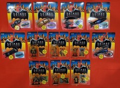 Batman The Animated Series Die Cast Figures & Vehicles Full Set Of 12 1993 Ertl