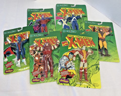 ✅ UNOPENED: 1991 Uncanny X-Men “BendEms” – Complete Set Of SIX Action Figures