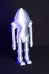 Earth vs the Flying Saucers Robot Figure Classic Sci-Fi Movie Collectible