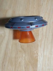 Fortnite 4″ Human Bill and Lil’ Saucer action figure with accessories