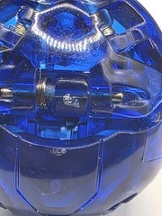Bakugan Rubanoid Blue Aquos Translucent Gundalian Invaders DNA 620G READ!!!