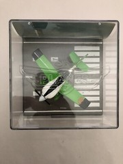 Disney Store Pixar PLANES ZED Exclusive 1:43 Die Cast Plastic Display Case
