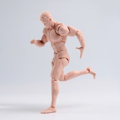 US Wind Toys 1/12 Pale Skin Flexible Man Jointed 6″ Male Action Figure Head Body