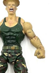 Street Fighter Round 3 GUILE Action Figure SOTA Toys 2005 Capcom – Loose