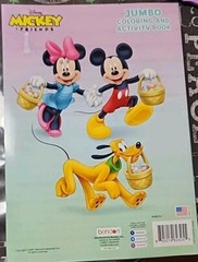 Disney Mickey & Friends Coloring and Activity Book Swing Into Spring NEW