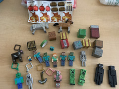 Minecraft Toys and Accessories Lot of Figures Animals And Accessories