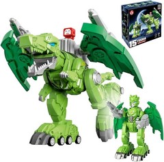 Magnetic Dinosaur Transforming Robot Toys for Boys, 4-in-1 Action Figure for …