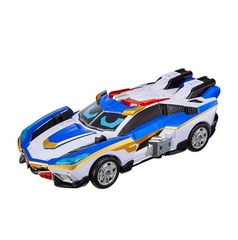 Metal Cardbot W BLUECOP W Transforming Patrol Car Robot Korean Toy 2025