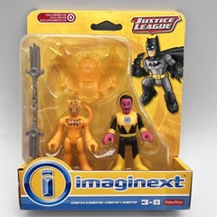 Imaginext Cheetah And Sinestro Figure Set Ultra Rare 2015 New Box Damage Sale