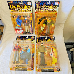McFarlane Toys Beatles Yellow Submarine Action Figures 1999 Set of 4