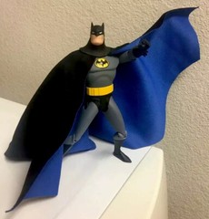Custom Dc Collectibles Batman Animated Series Wired CAPE ONLY 1/12 NOT FIGURE